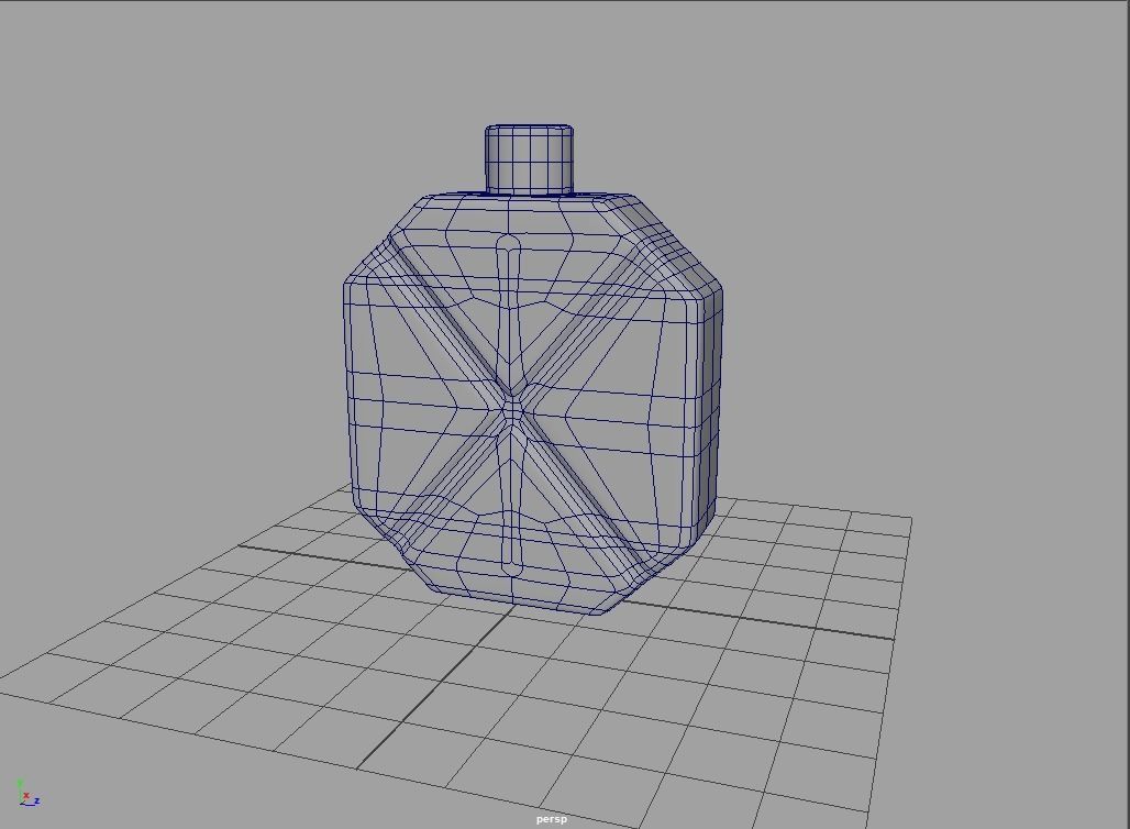 House Hold Series - 49 Unique 3D Bottles - 1st Batch Low-poly 3D model_8