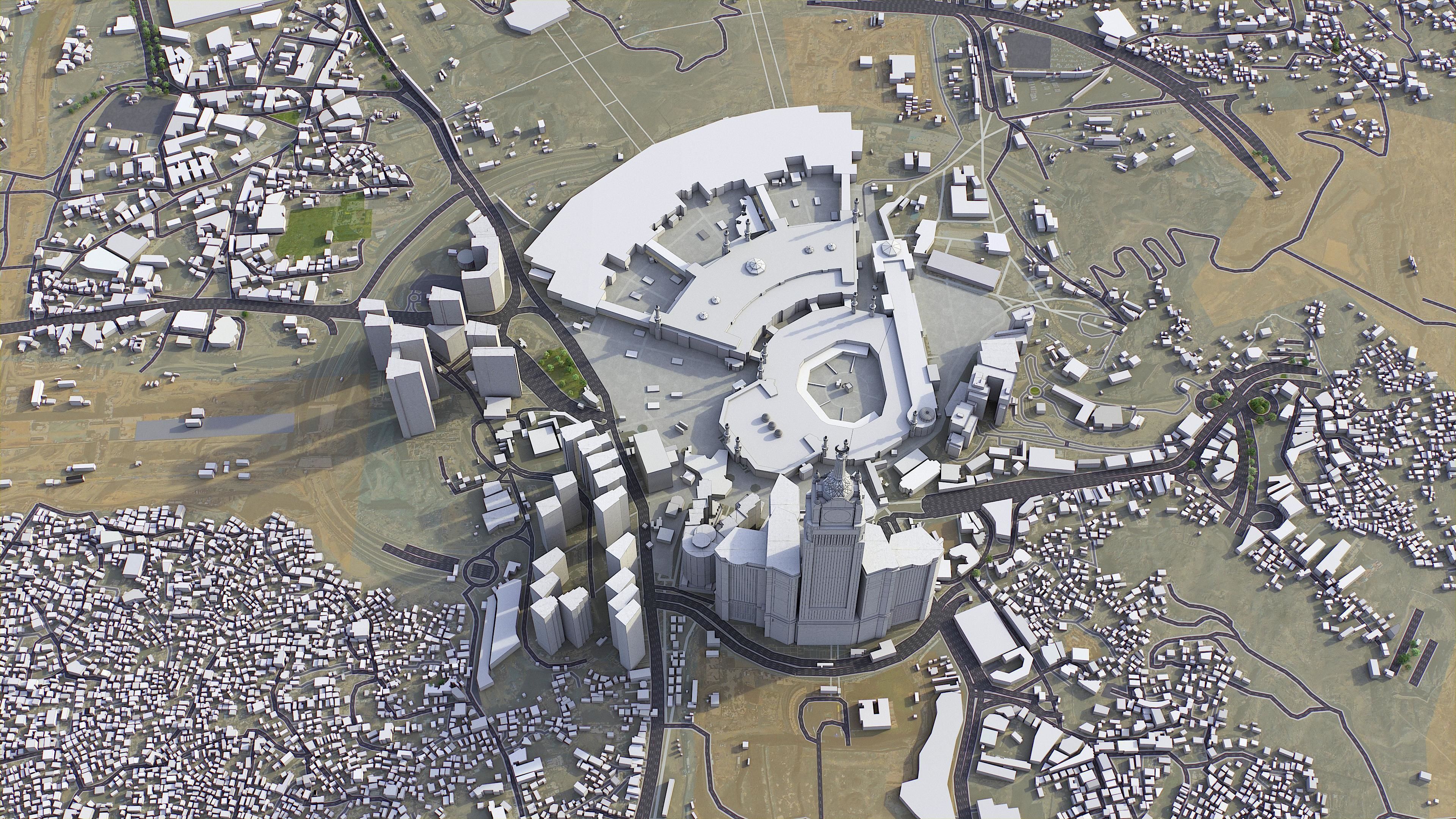 3D model Mecca VR / AR / lowpoly CGTrader