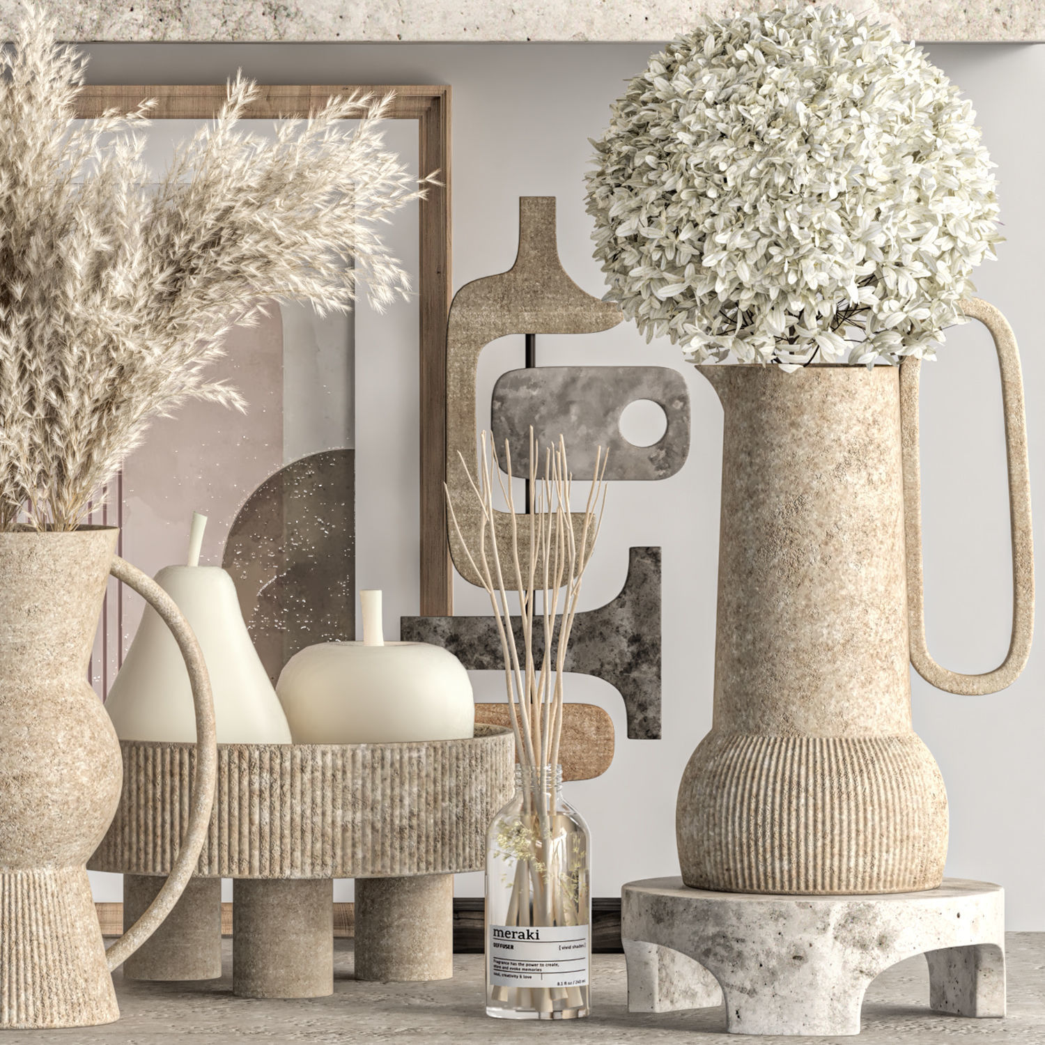 Decorative set 41 3D model_1