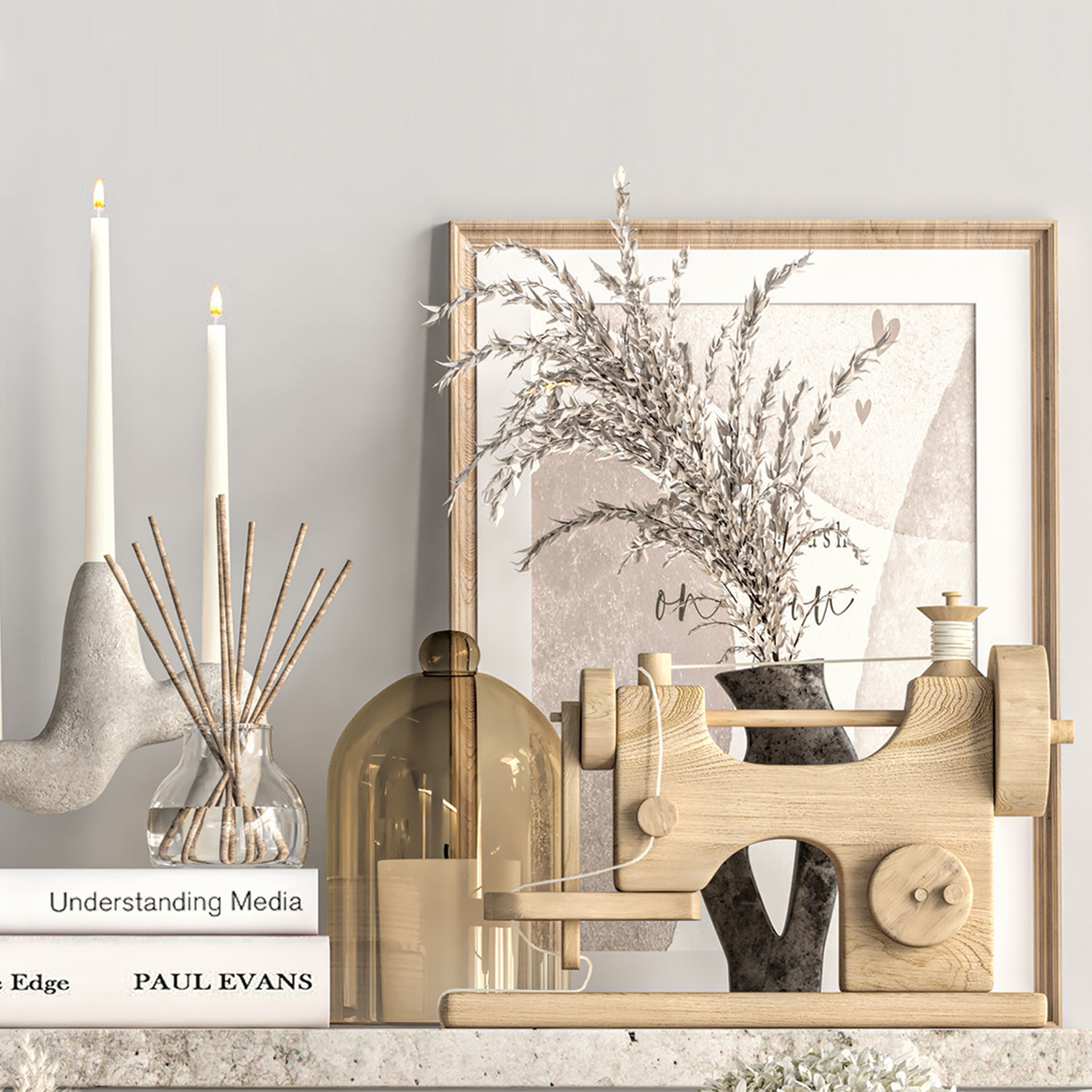 Decorative set 41 3D model_2