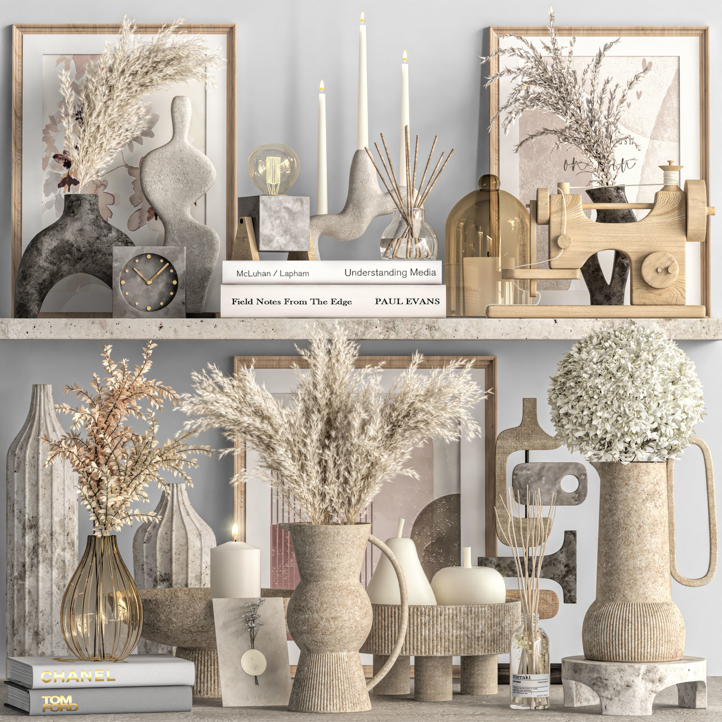 Decorative set 41 3D model_6