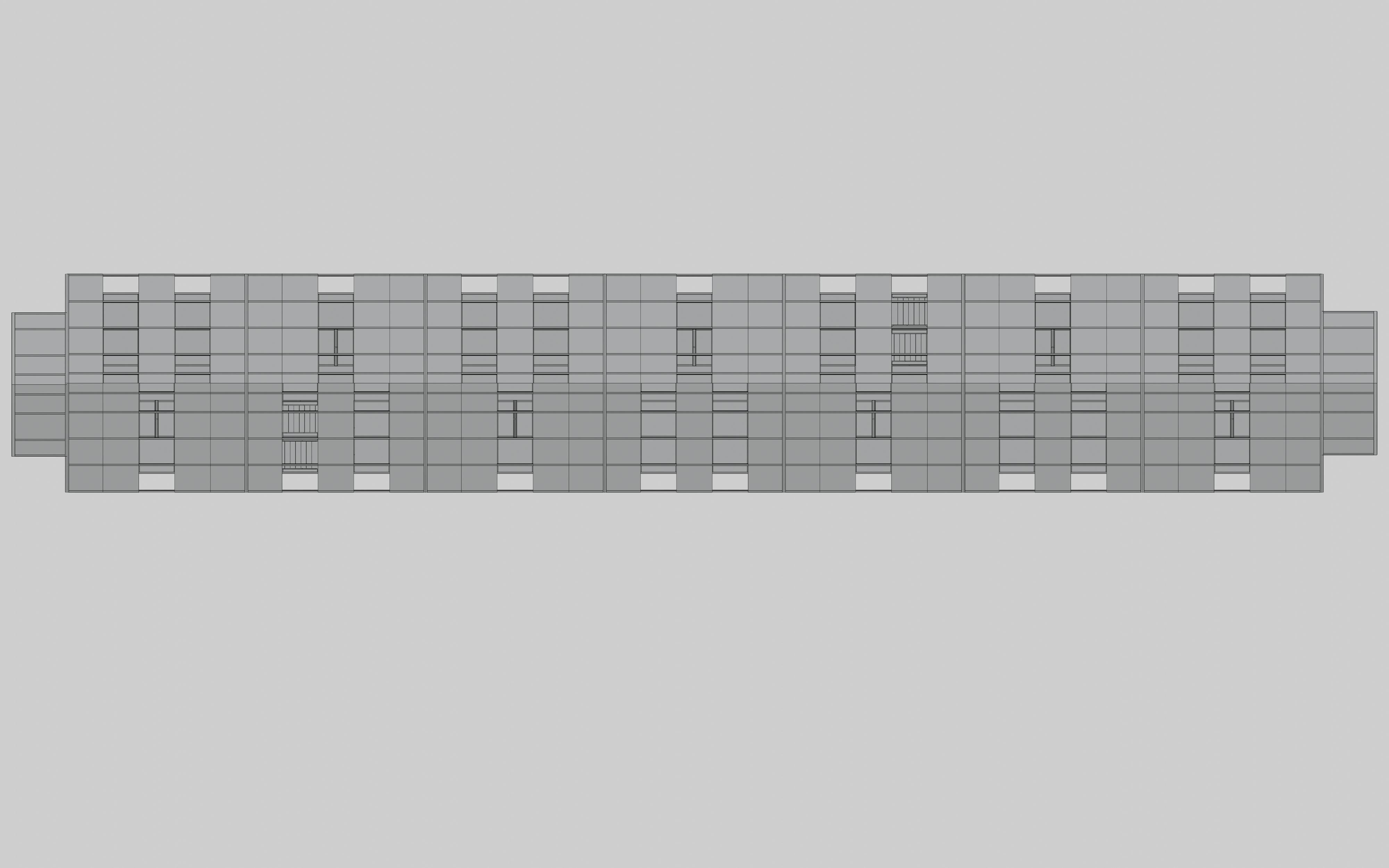 Rusty Metal Steel Construction Building Free 3D model_18