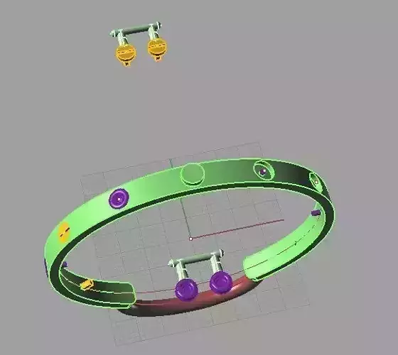 CG353 bracelet with buttons