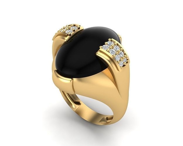 Jewelry ring 244 Free 3D print model