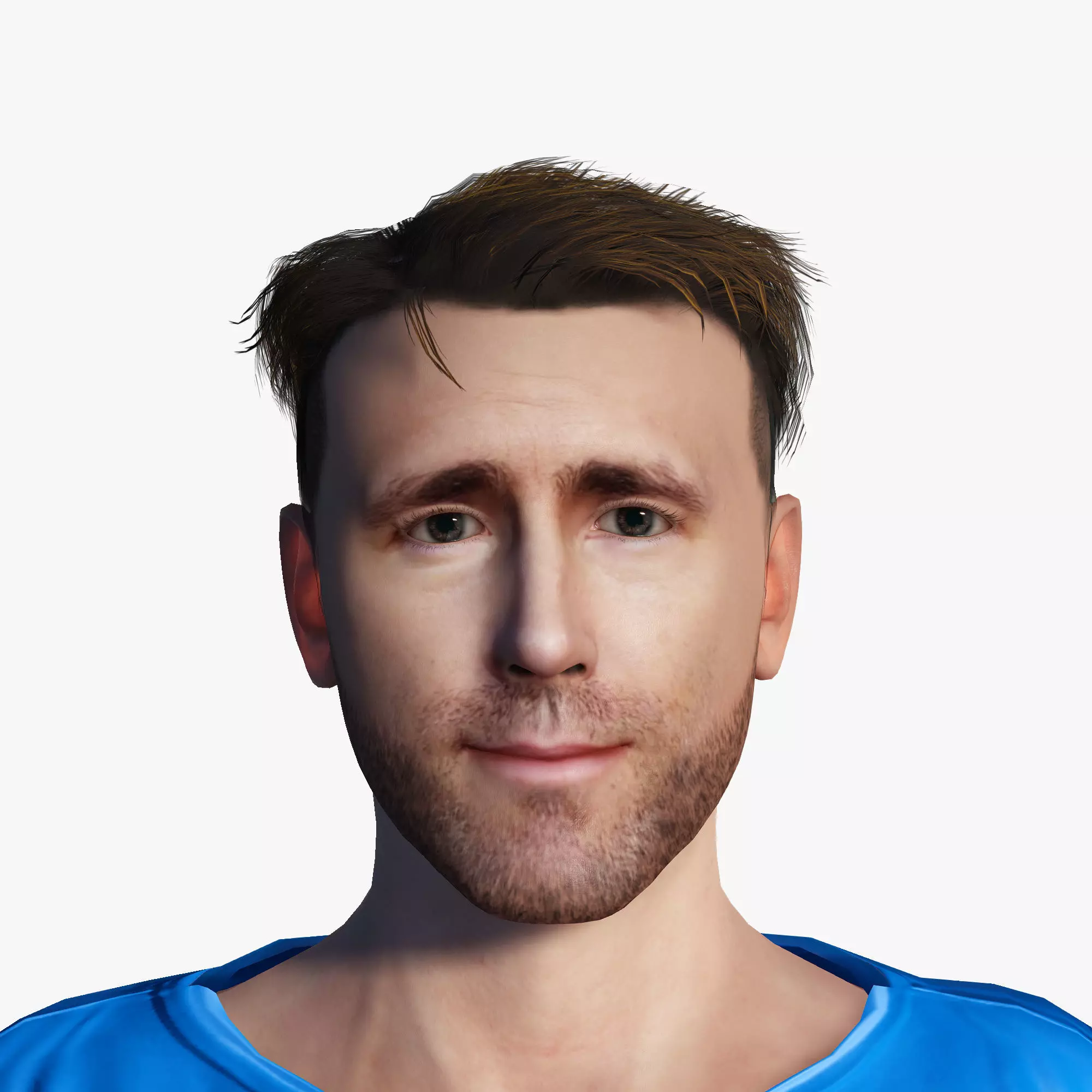 3D Rigged model ready for animation 645678 Low-poly 3D model