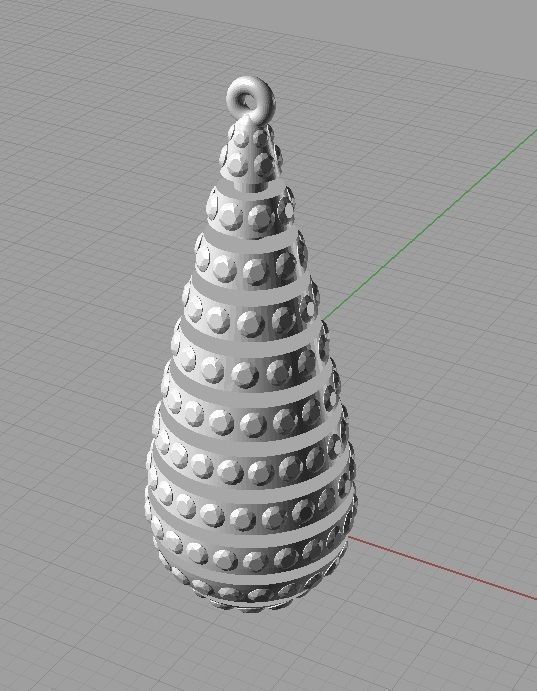CG355 ball hanging from ceiling 3D print model_1