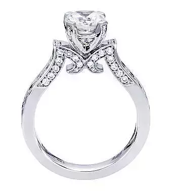 CG356 diamond engagement ring in gold