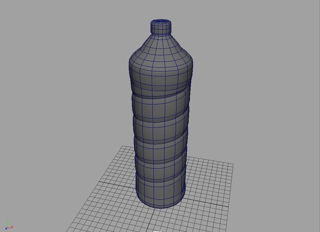 House Hold Series - 49 Unique 3D Bottles - 2nd Batch  Low-poly 3D model_11