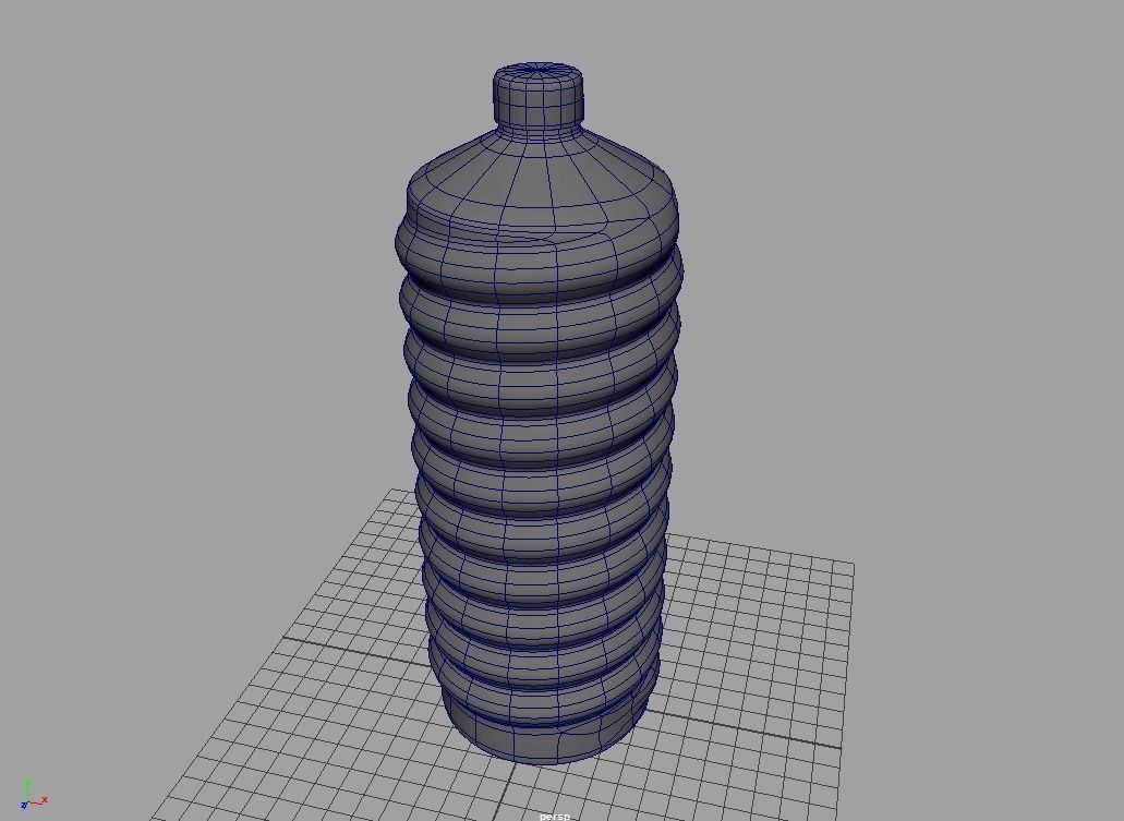 House Hold Series - 49 Unique 3D Bottles - 2nd Batch  Low-poly 3D model_10
