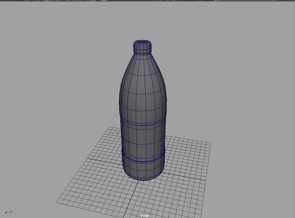House Hold Series - 49 Unique 3D Bottles - 2nd Batch  Low-poly 3D model_8