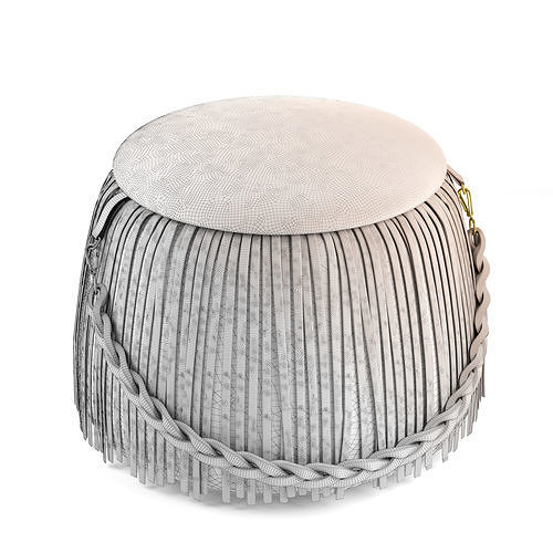 Jetclass pouf Ribbon 3D model 5
