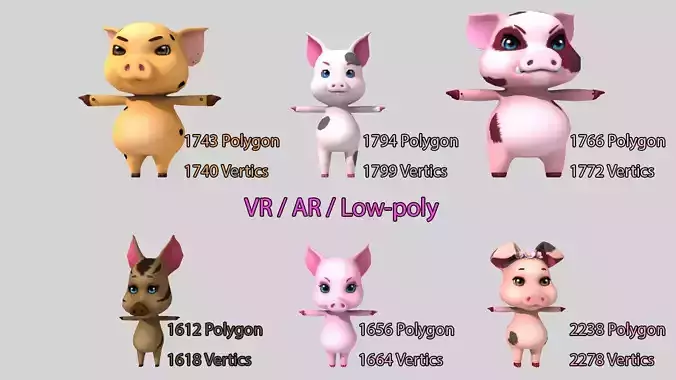 Little pig collection