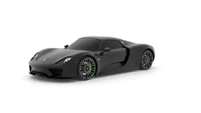 Porsche 918 2015 3D model