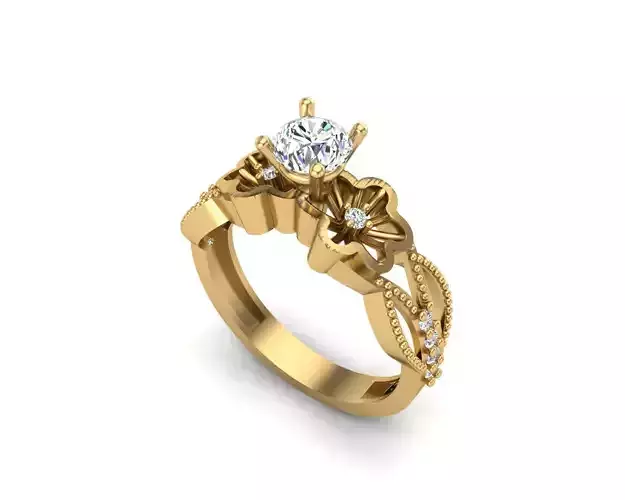 Solitaire ring 