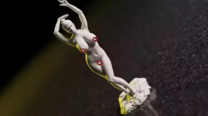 Sexy girl 29 3D print model