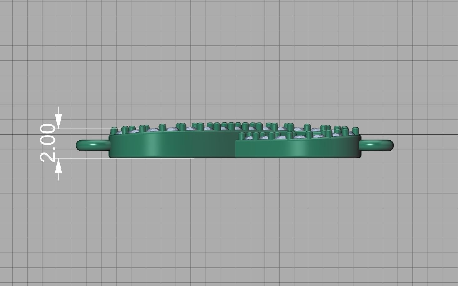 infinity diamond bracelet 3dprint model Endless Bracelet 3D print model_14