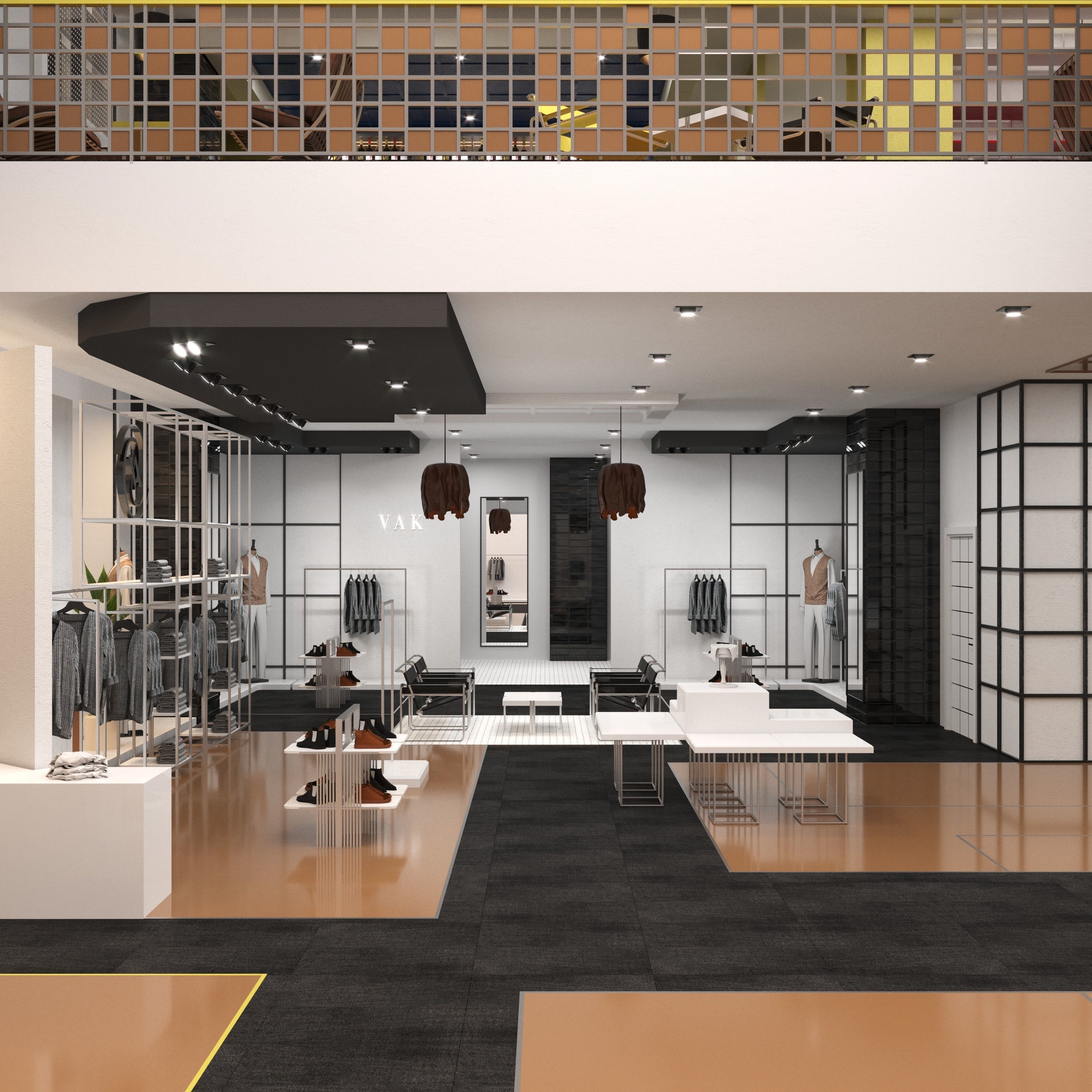 BAUHAUS SHOP AND CAFE 3D model_17