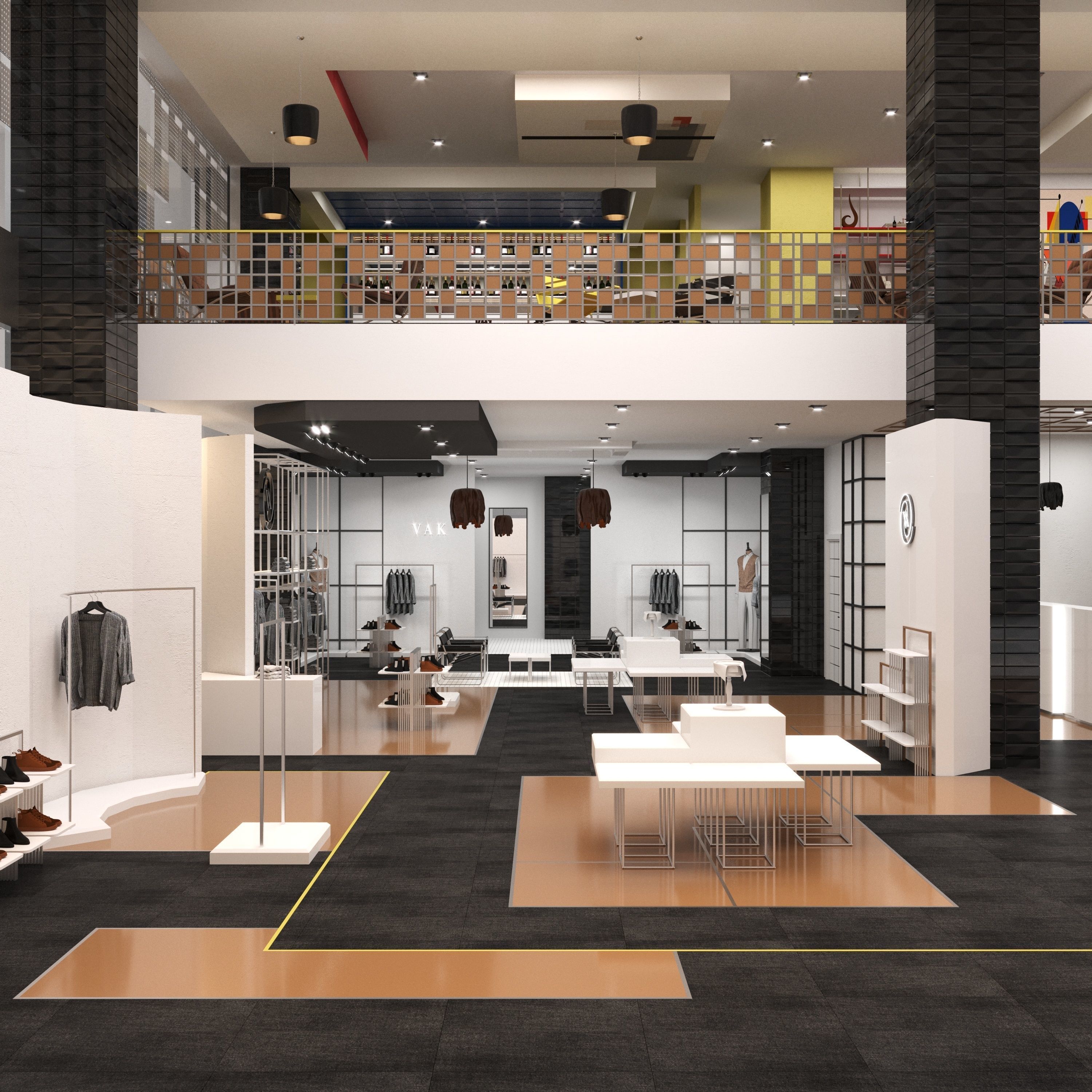 BAUHAUS SHOP AND CAFE 3D model_16