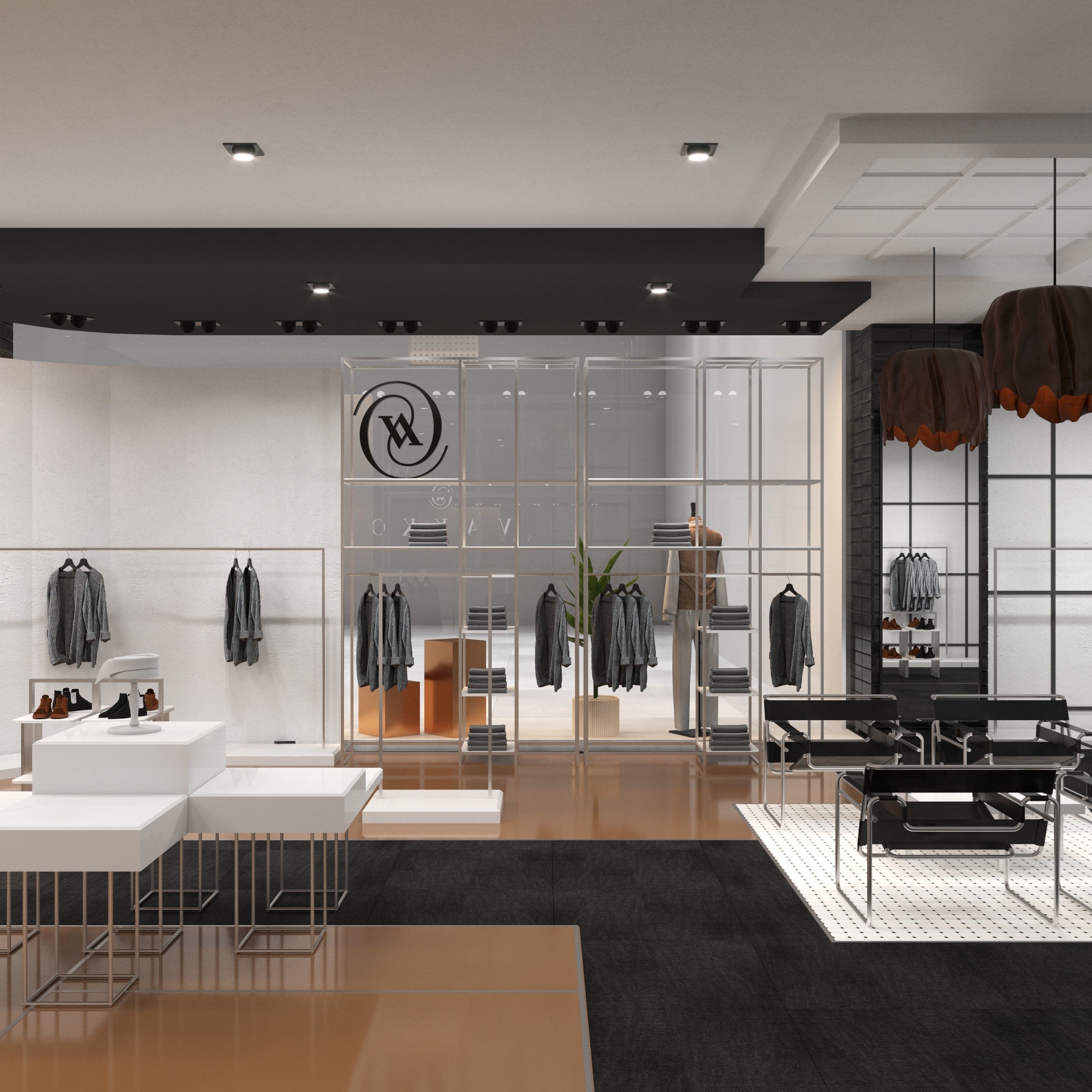 BAUHAUS SHOP AND CAFE 3D model_4