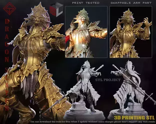 Dragon Slayer 3D print model