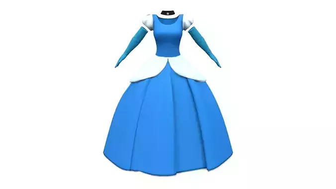 Fairy Tale Princess Costume Gown Dress