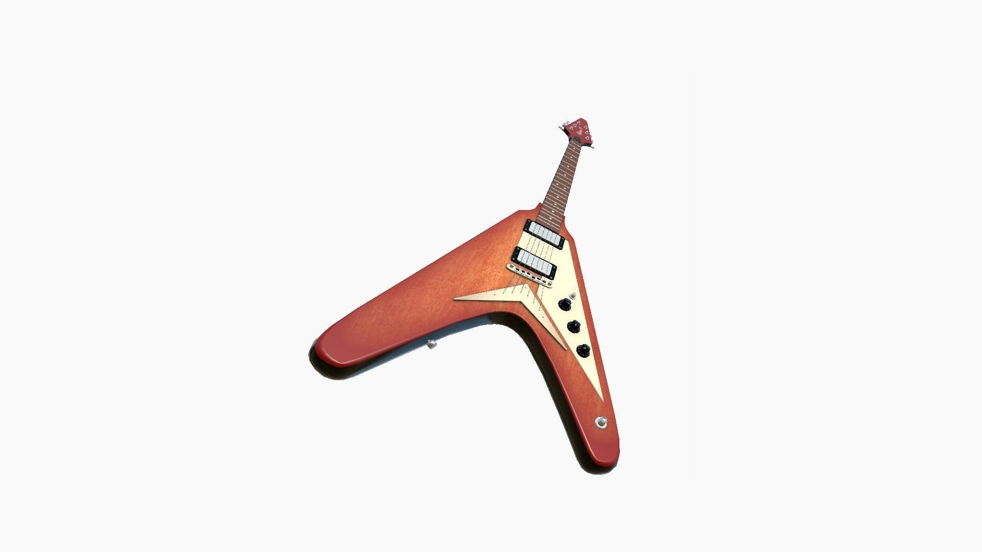10 Electric Guitars D Collection - Music Instrument Design _51