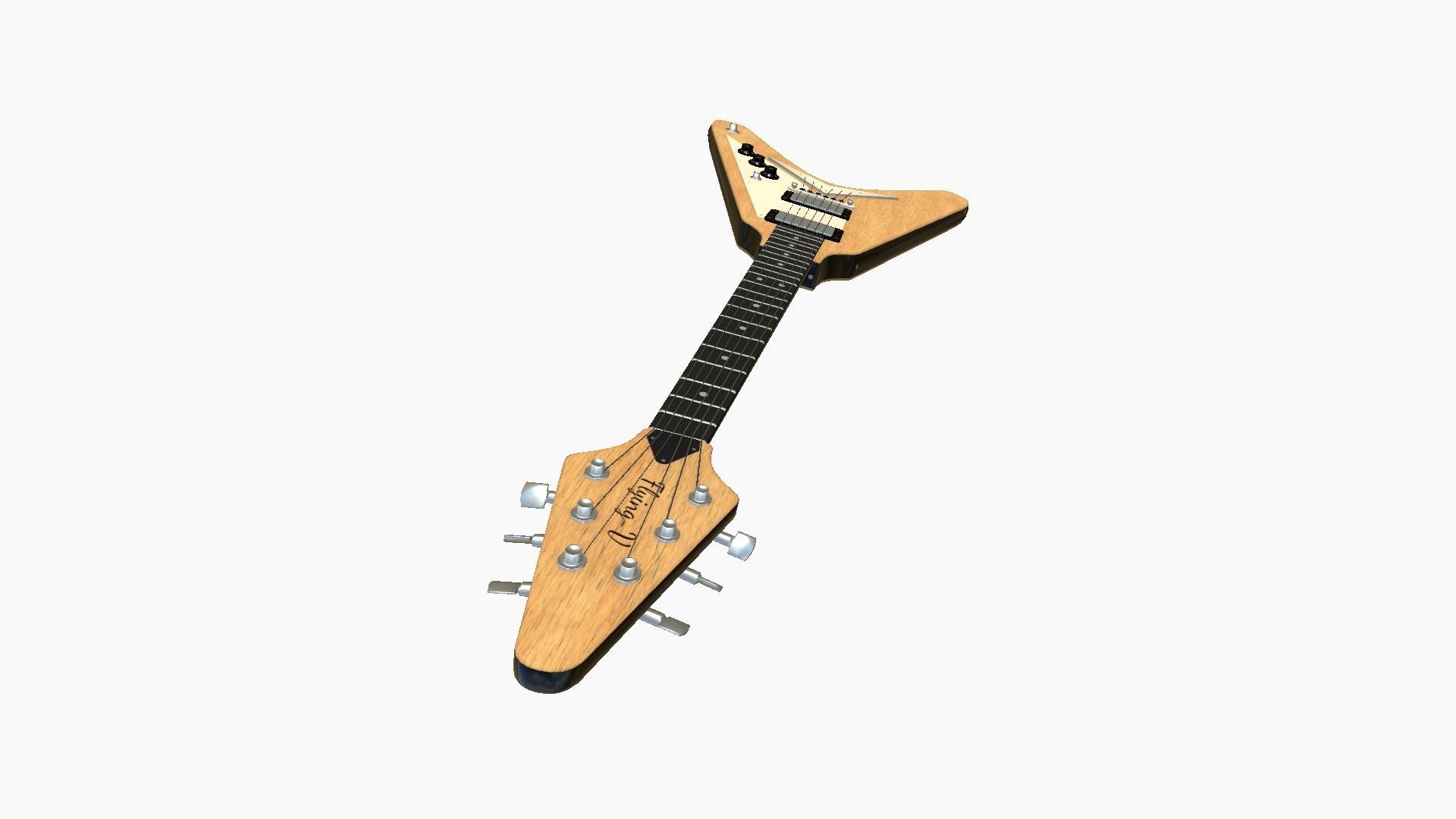 10 Electric Guitars D Collection - Music Instrument Design _56