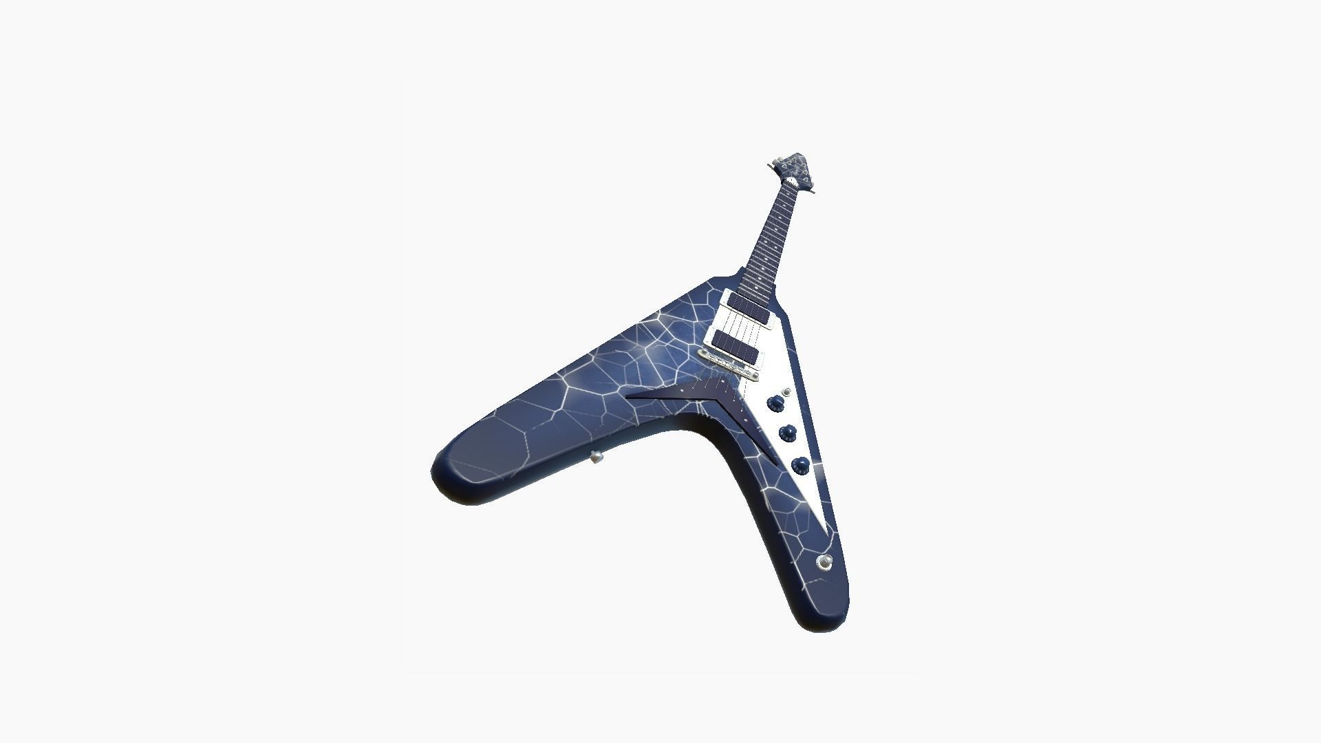 10 Electric Guitars D Collection - Music Instrument Design _54