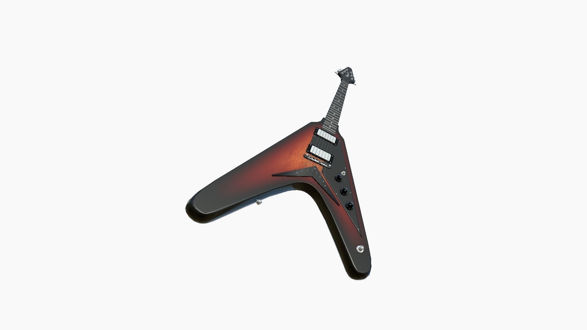 10 Electric Guitars D Collection - Music Instrument Design _53