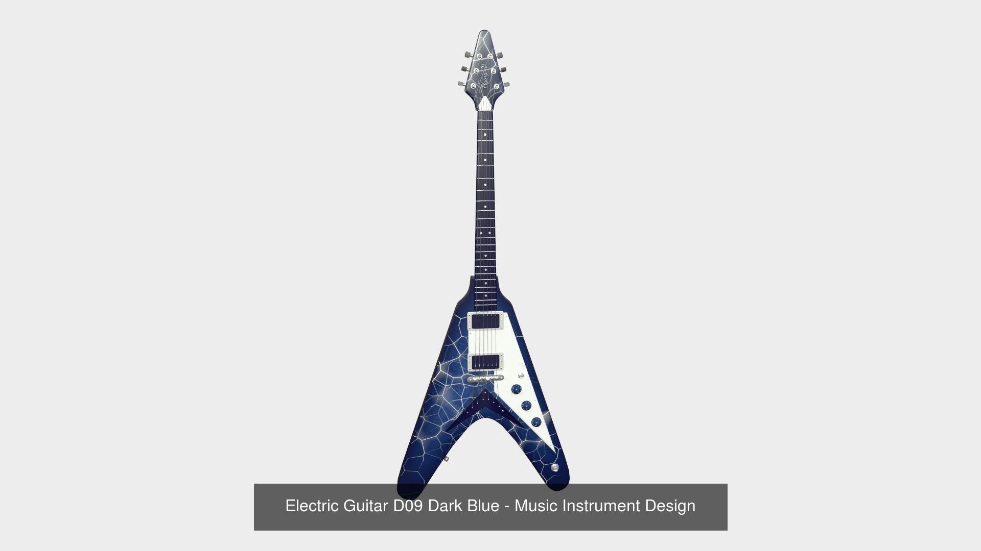 10 Electric Guitars D Collection - Music Instrument Design _9