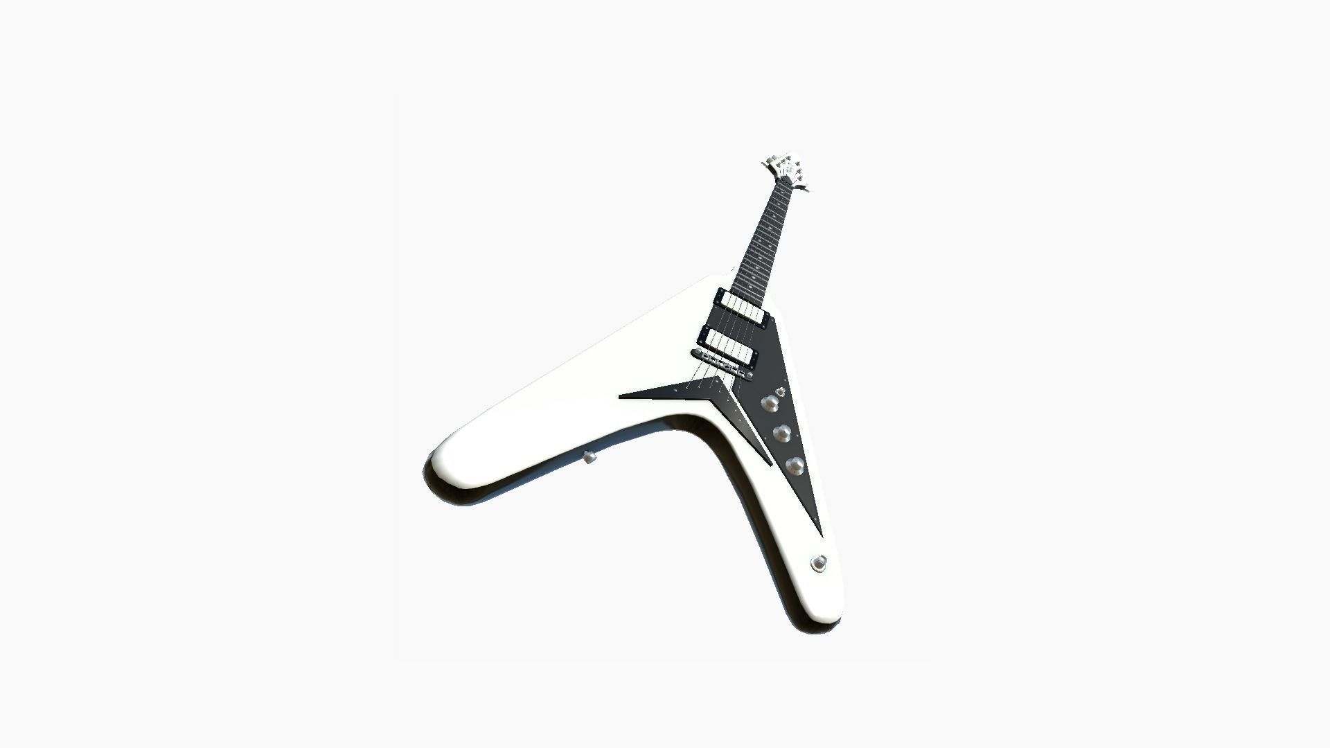 10 Electric Guitars D Collection - Music Instrument Design _28