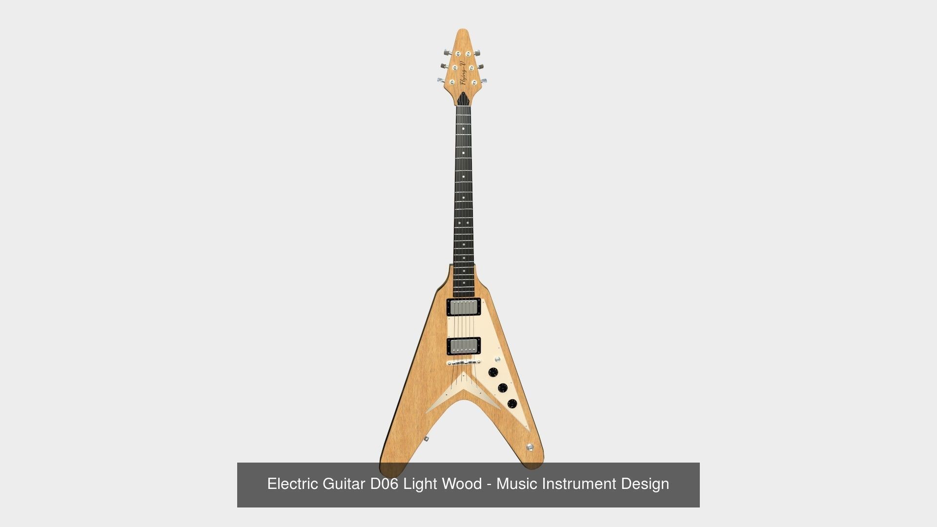 10 Electric Guitars D Collection - Music Instrument Design _6