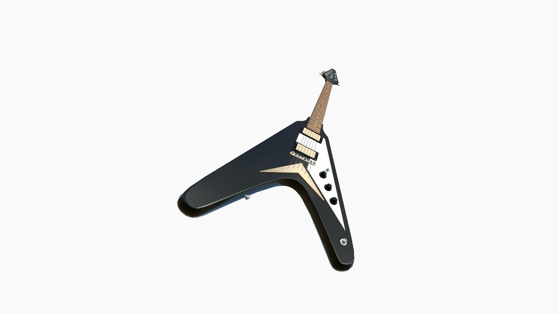 10 Electric Guitars D Collection - Music Instrument Design _36