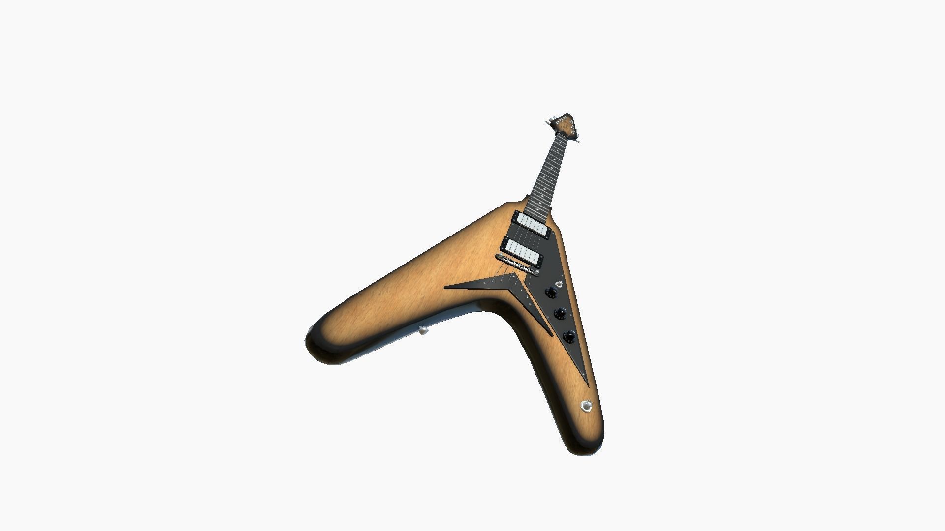 10 Electric Guitars D Collection - Music Instrument Design _38
