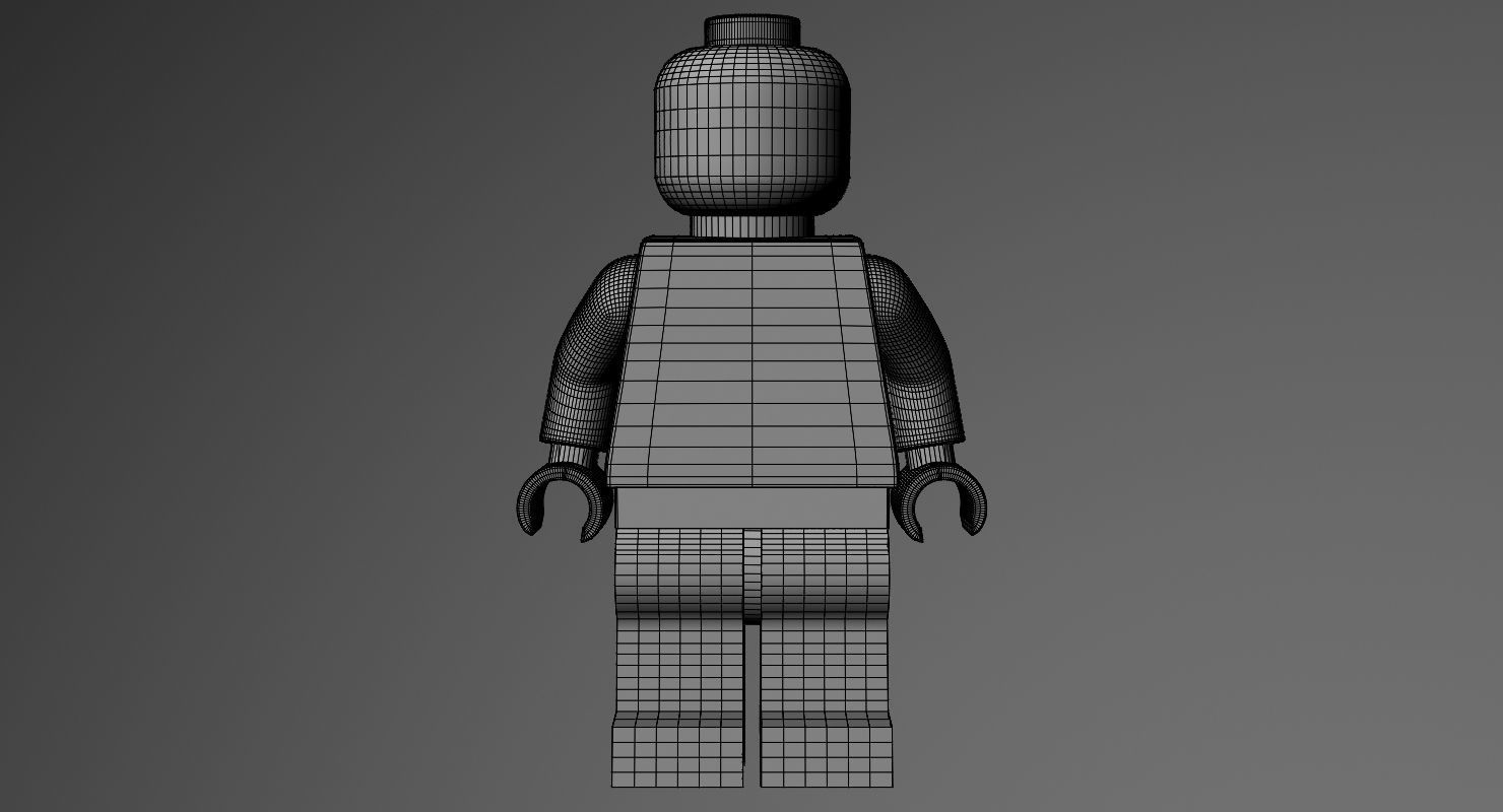 LEGO Bane 3D model_7