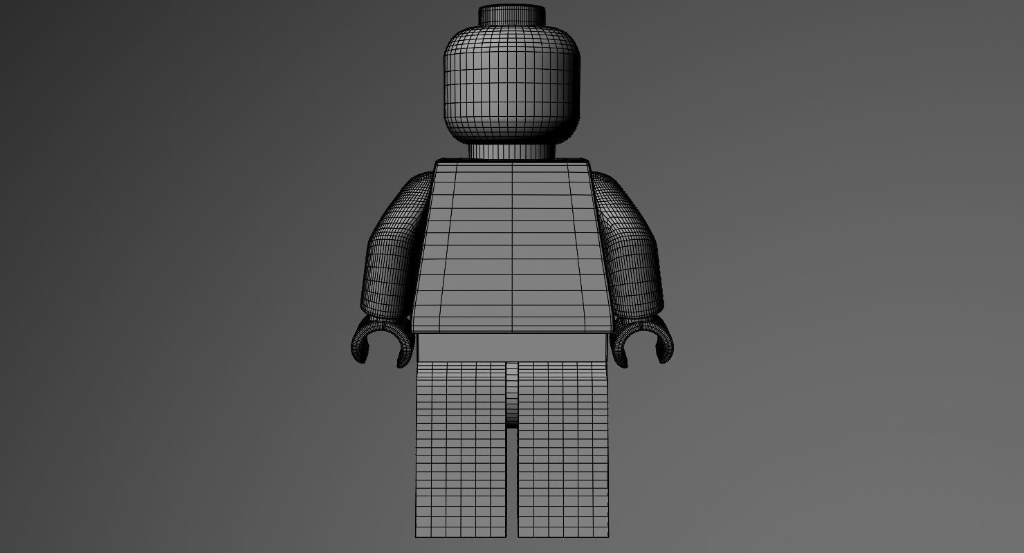 LEGO Bane 3D model_8