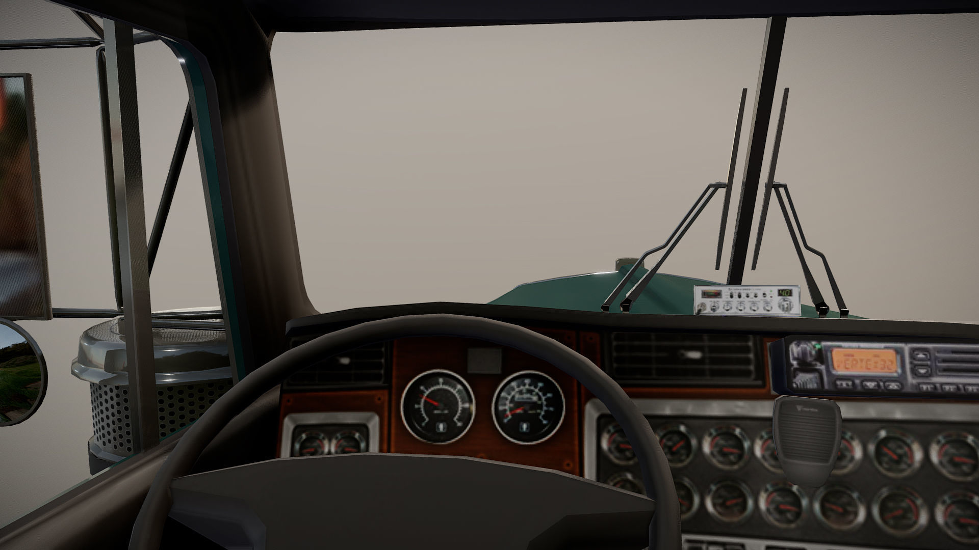 Kenworth log truck Low-poly 3D model_43