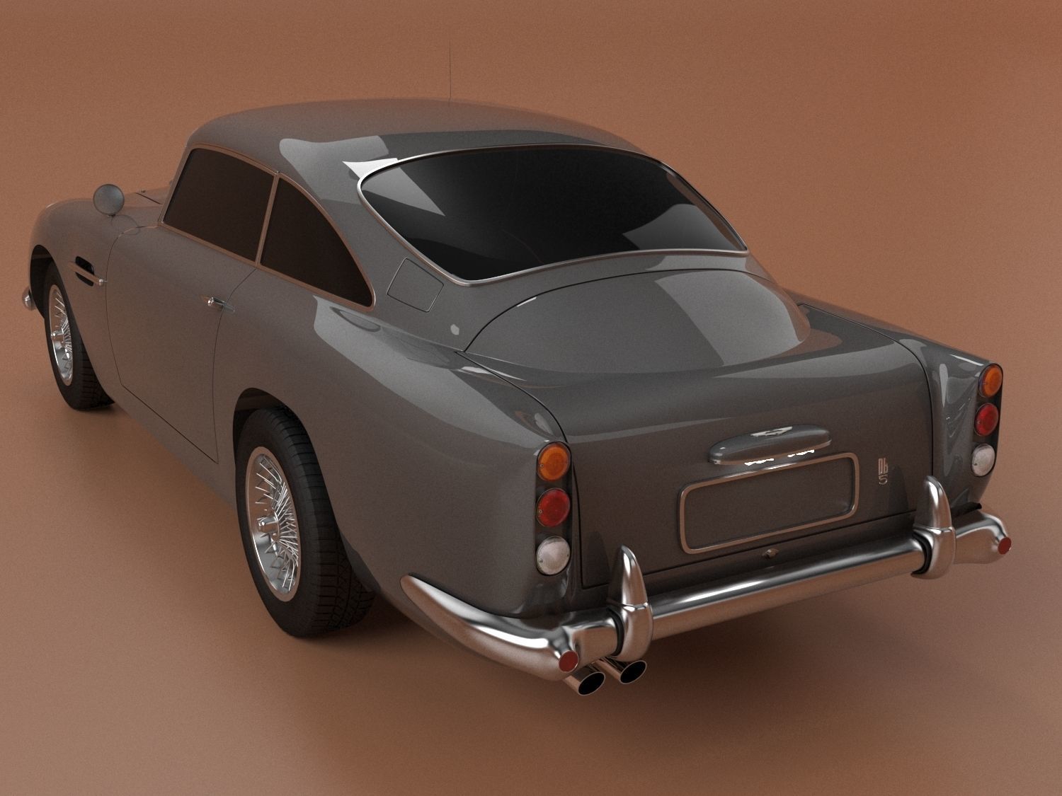 Aston Martin DB5 3D model_2