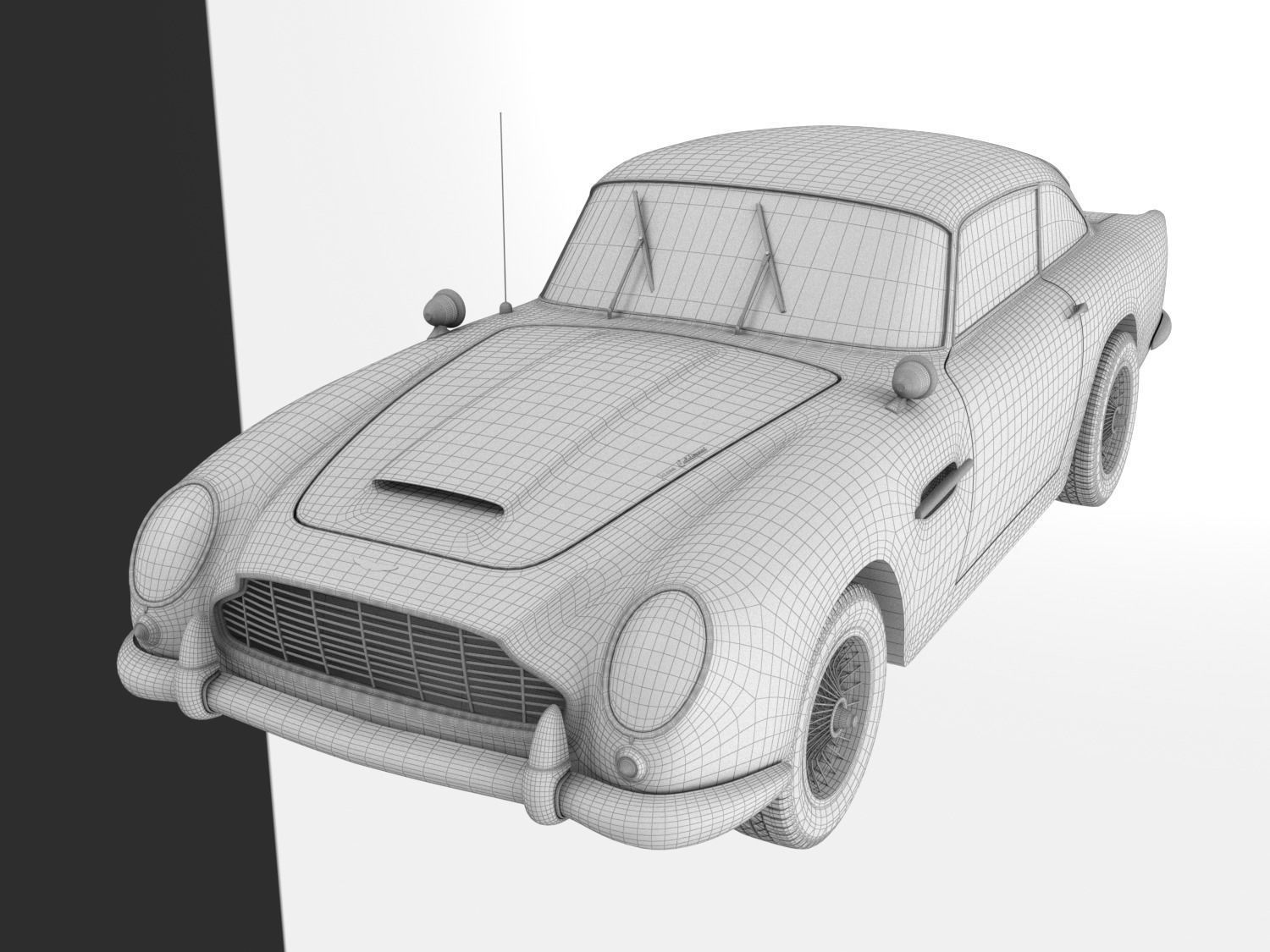 Aston Martin DB5 3D model_1