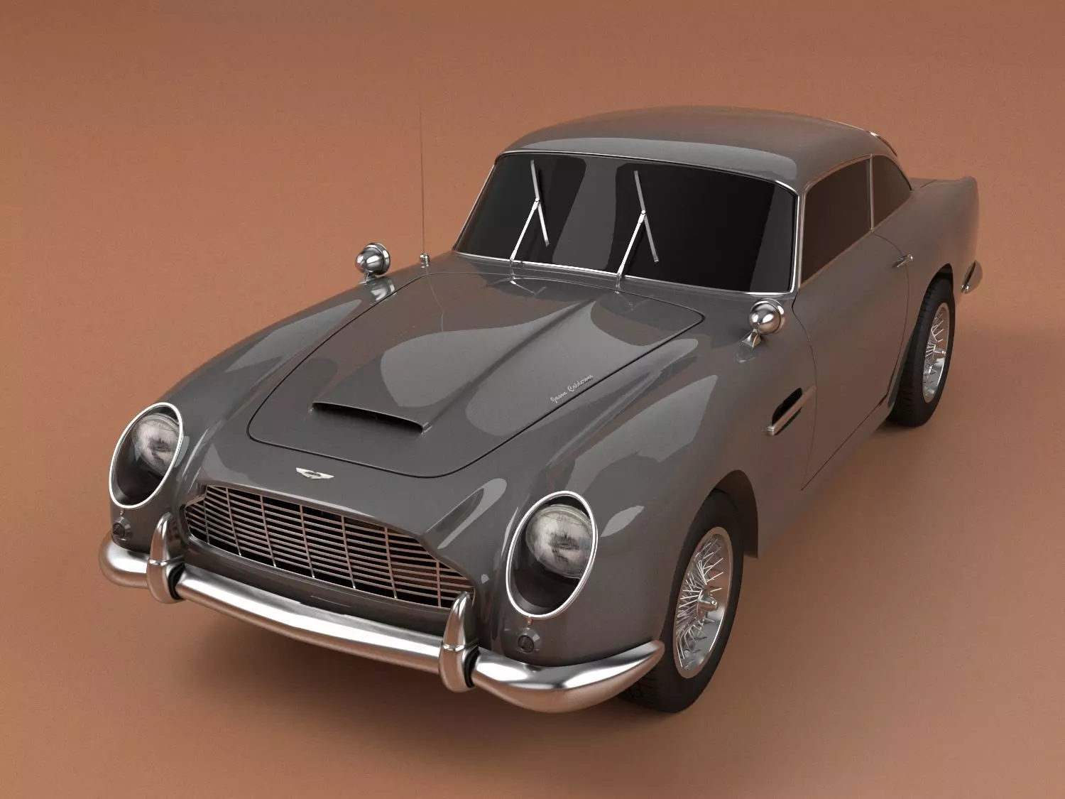 Aston Martin DB5 3D model_0