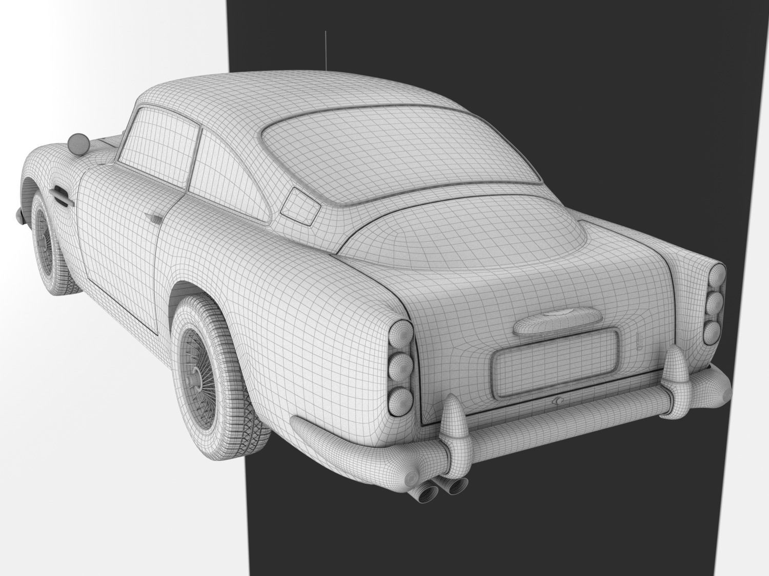 Aston Martin DB5 3D model_3