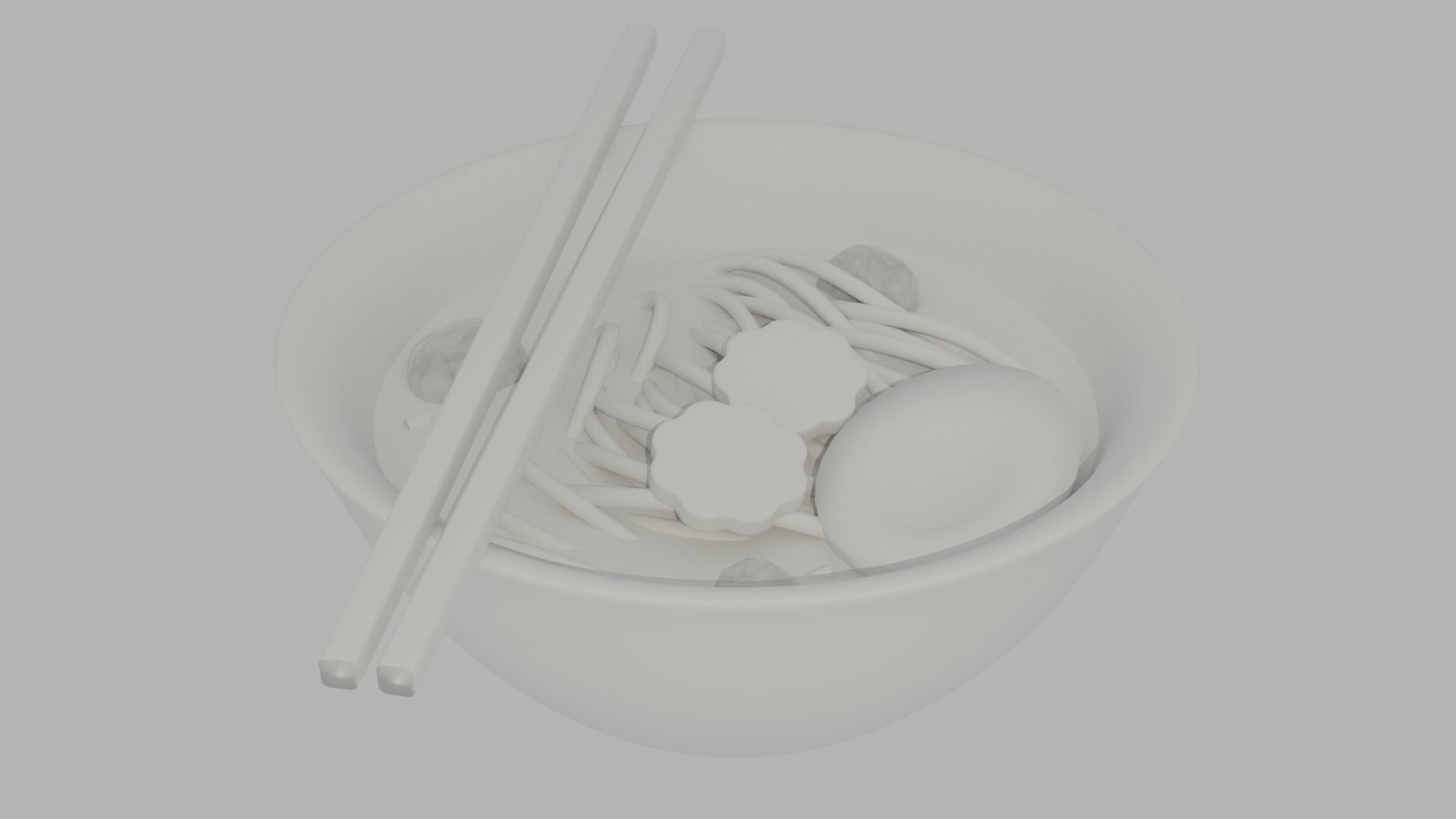  Ramen Food V1 3D model_3