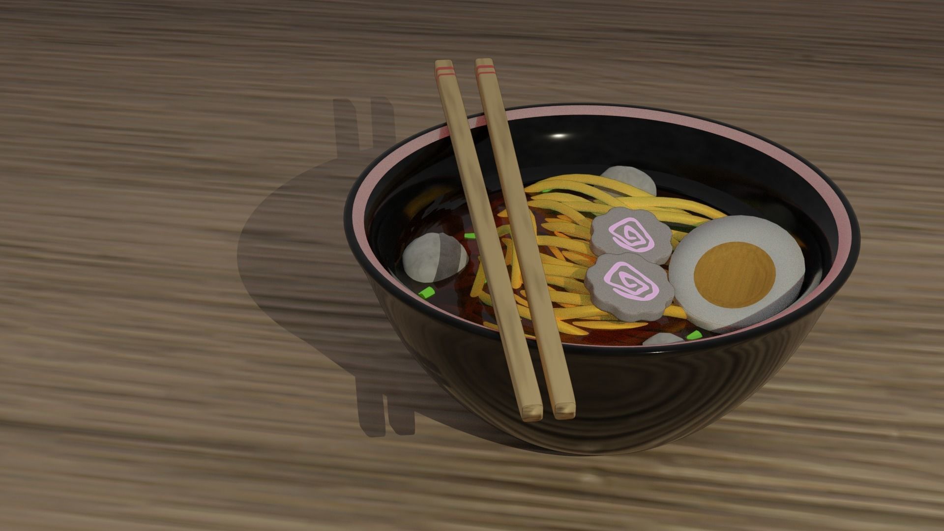  Ramen Food V1 3D model_1