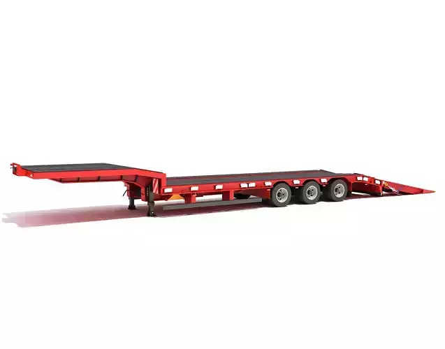 Platform Trailer 3D model