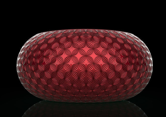globepol glass vase 3D print model