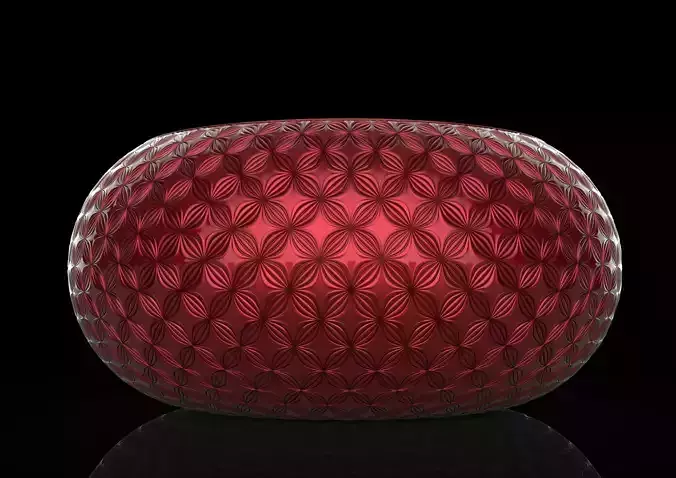 globepol glass vase 3D print model