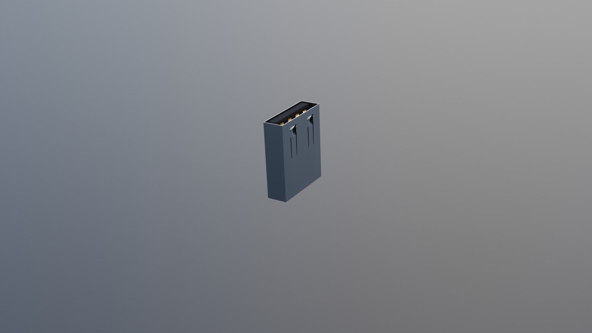 Power adaptor 230Vac to 5Vdc USB Free 3D model_3