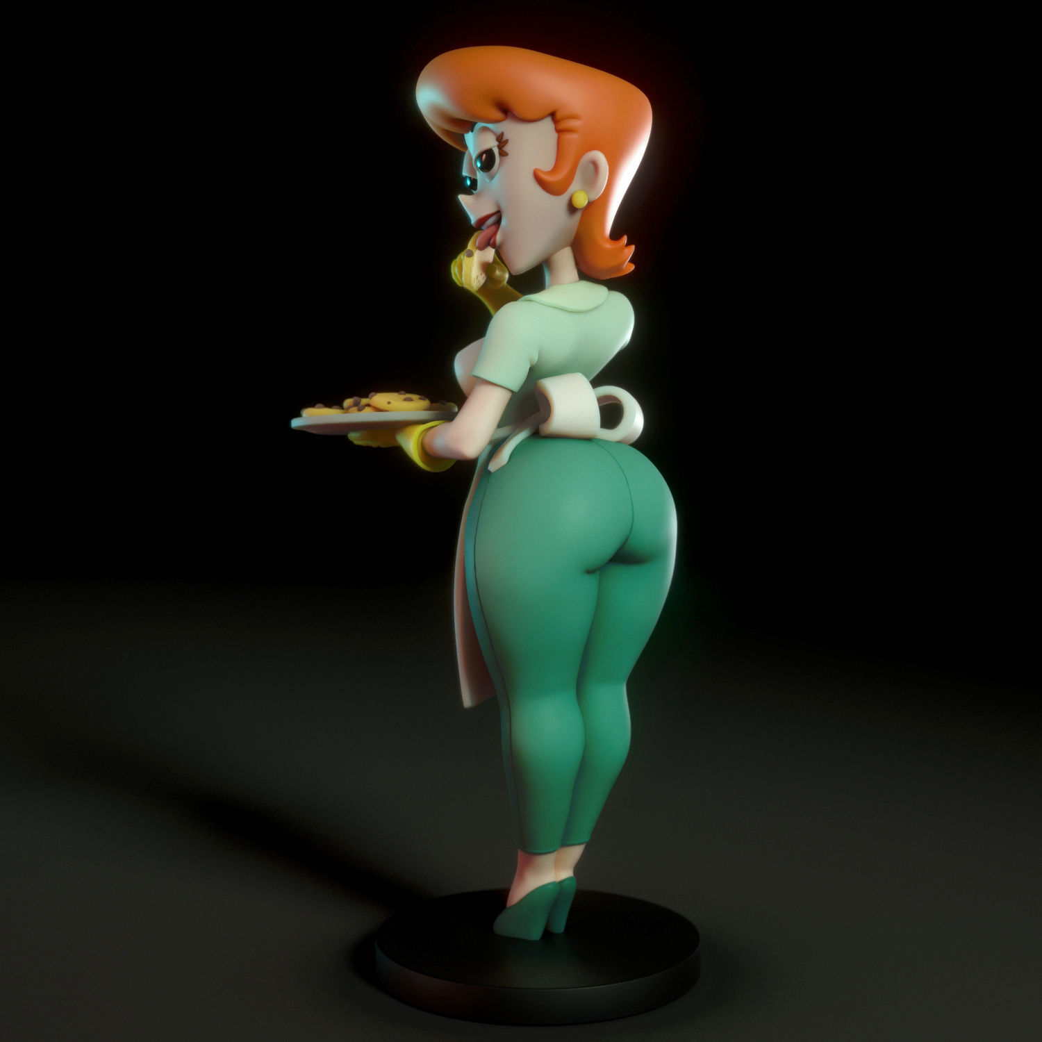 Dexter s Mom 3D print model_4