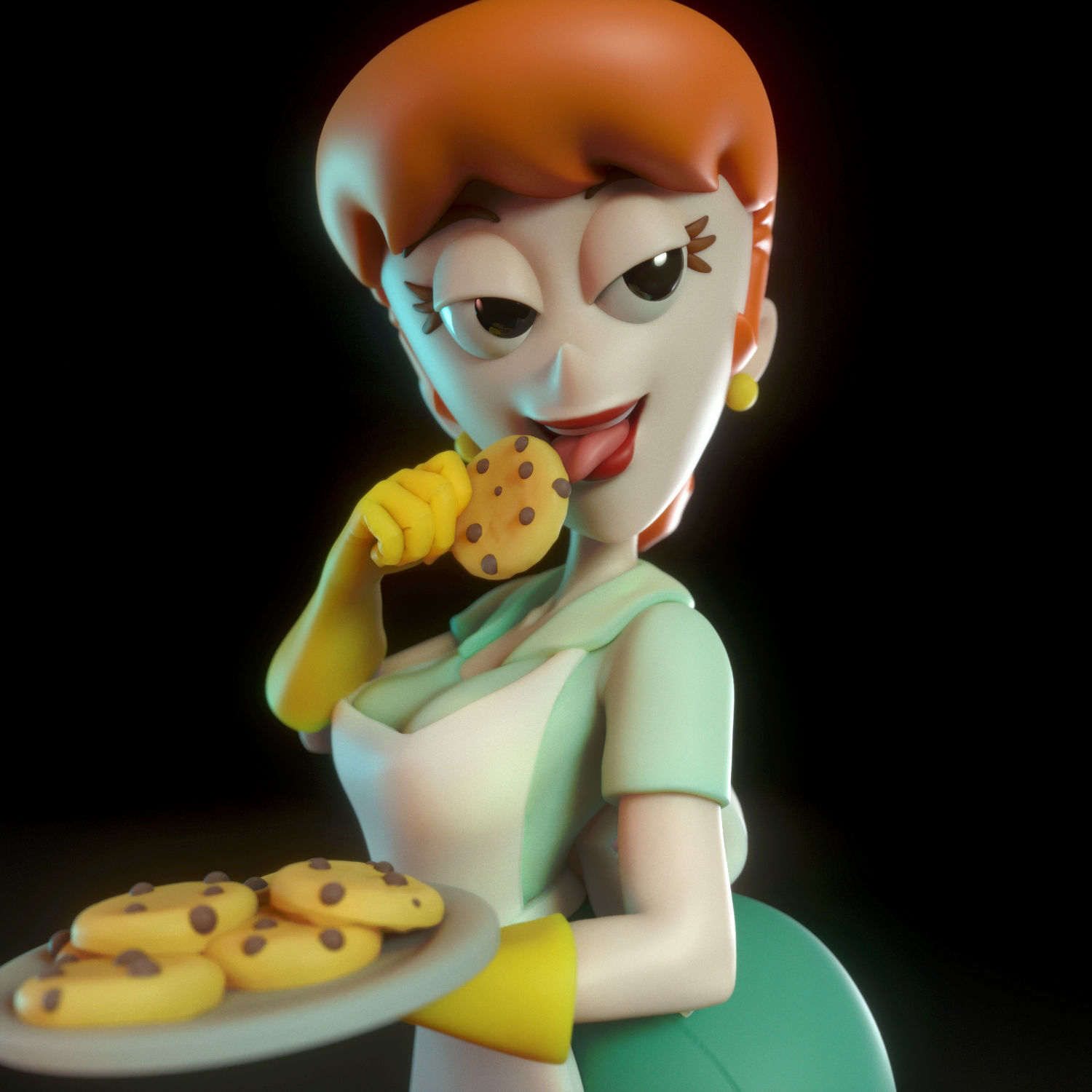 Dexter s Mom 3D print model_5