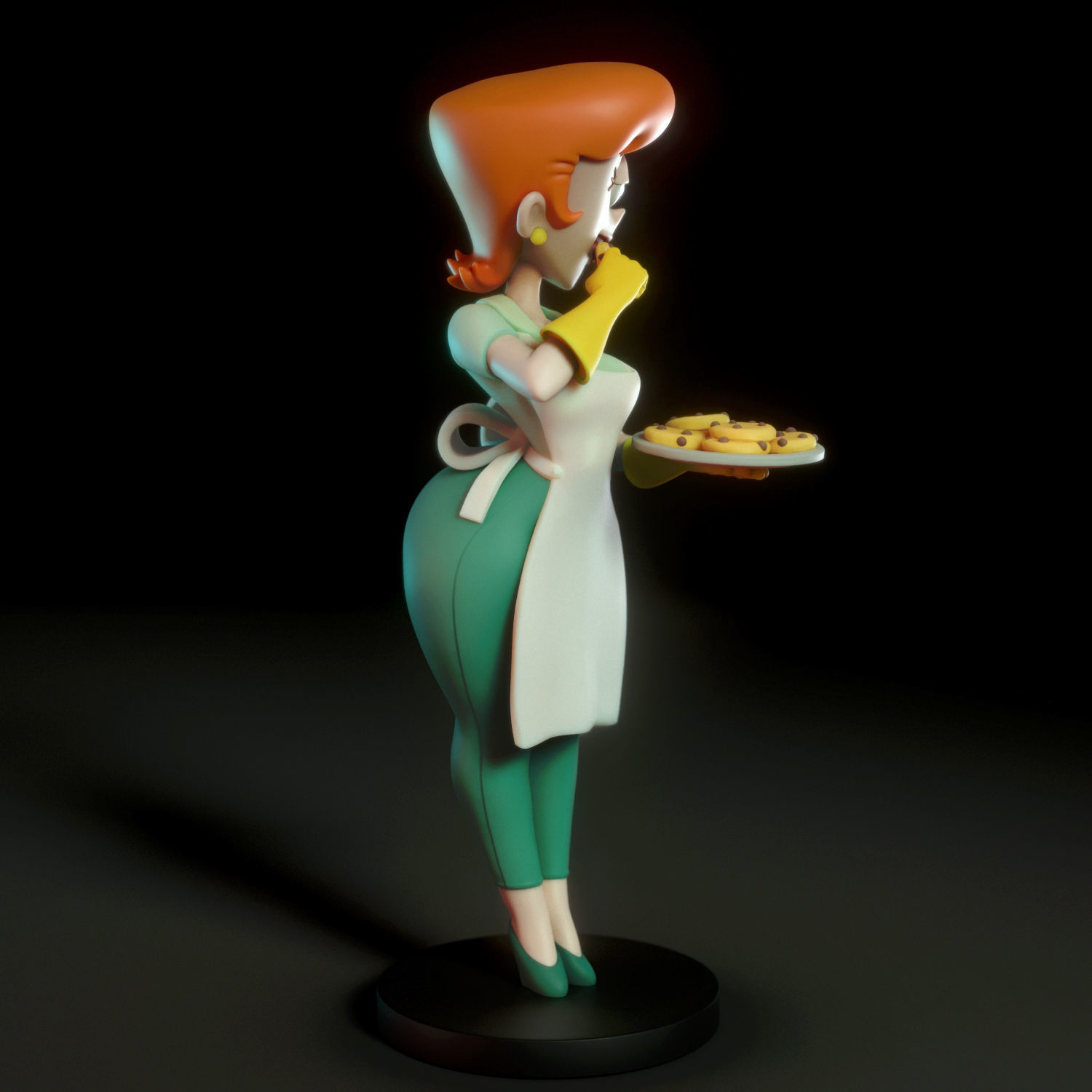 Dexter s Mom 3D print model_2